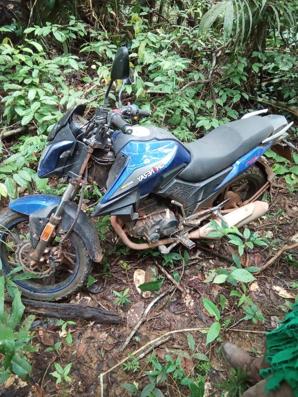 Ação rápida da Polícia Militar recupera motocicleta adulterada na zona rural de Porto Velho