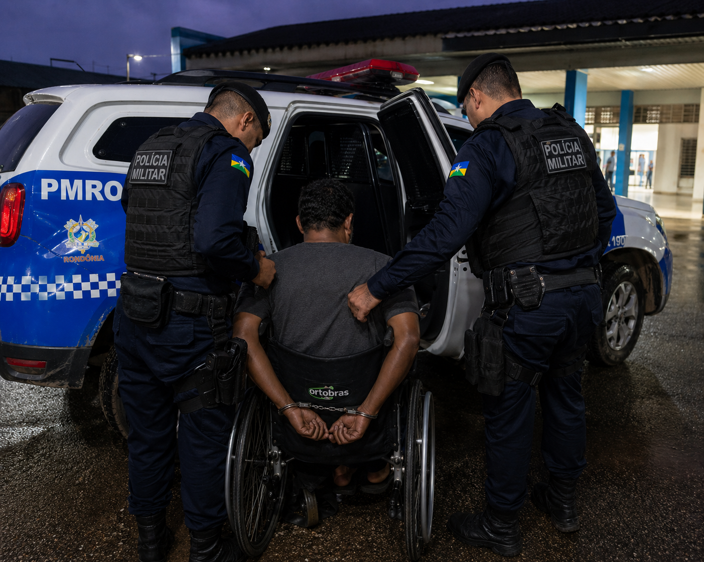 PMRO captura foragido condenado a 37 ANOS DE prisão EM GUAJARÁ-MIRIM