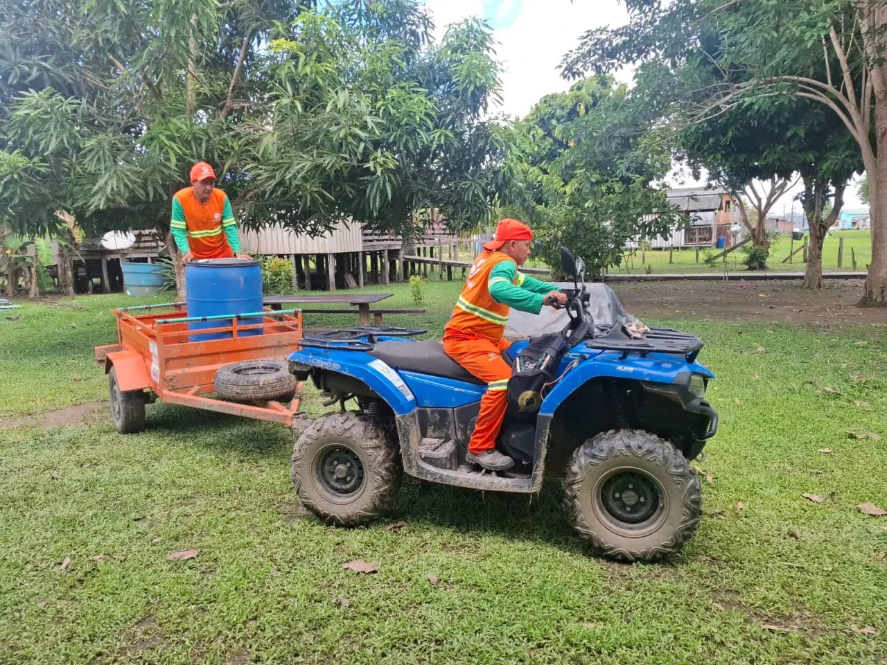 Audiências públicas abordam novo sistema de coleta de lixo nas comunidades ribeirinhas de Porto Velho