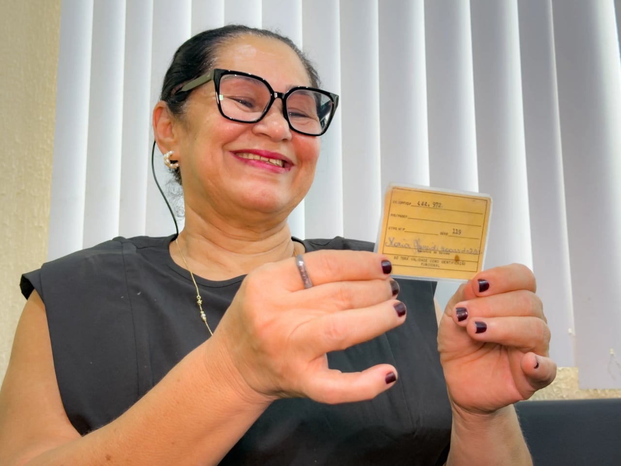 Dona Maria Alzineide comemora quase 45 anos de serviço público com amor e dedicação