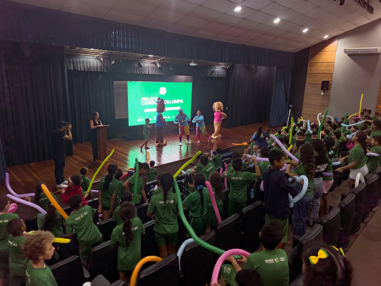 Estudantes de Porto Velho arrecadam mais de 46 mil itens recicláveis e recebem prêmio por projeto ambiental