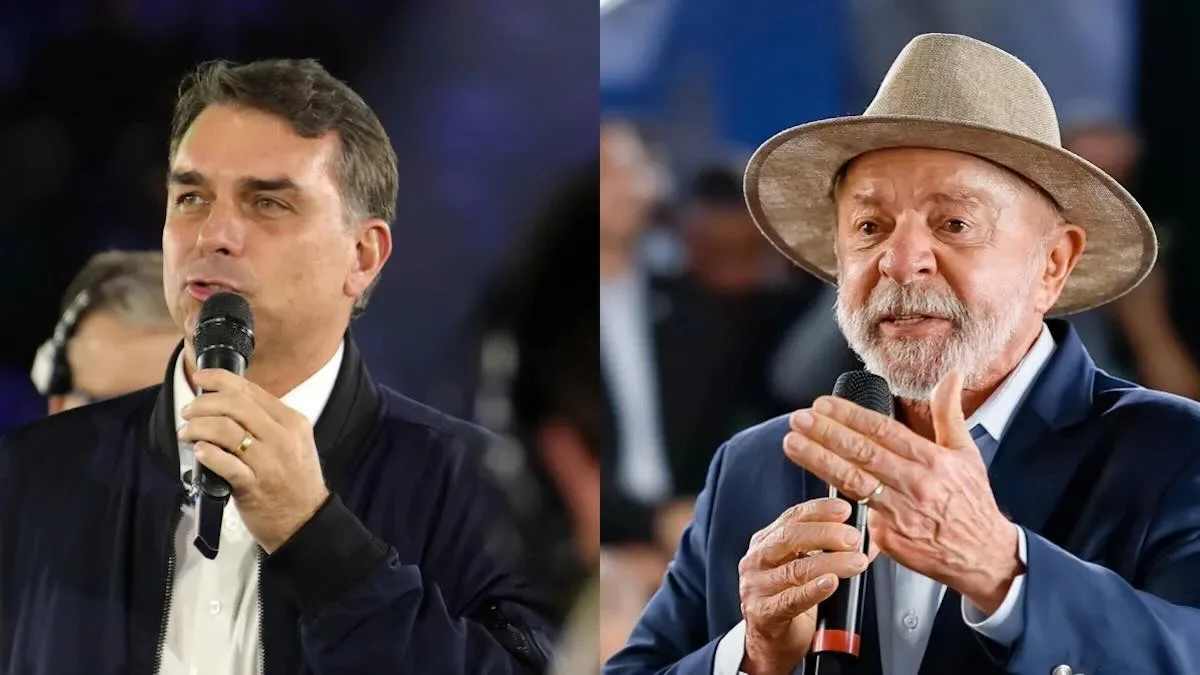 Flávio e Lula se encontram pela 1ª vez em debate neste domingo