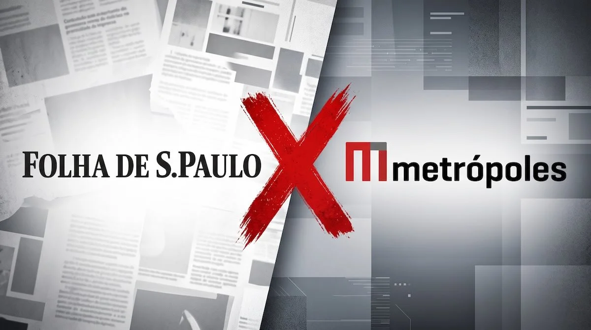Metrópoles e Folha trocam acusações sobre influência de Vorcaro em reportagem de 2024
