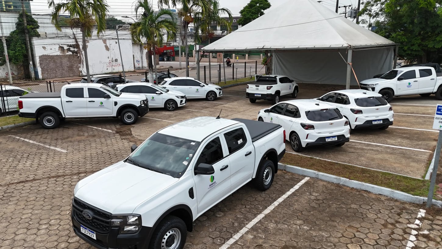 Nova frota de 16 veículos é entregue para fortalecer a assistência social em Porto Velho