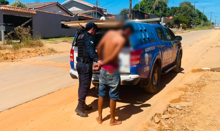 JI-PARANÁ: POLÍCIA MILITAR PRENDE SUSPEITOS DE ROUBO E RECUPERA PARTE DOS BENS SUBTRAÍDOS